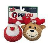 Christmas Twin Pack Ball - Santa & Reindeer Hot on Sale