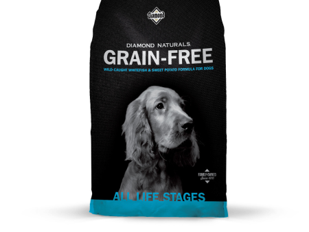 Diamond Naturals Grain Free Whitefish & Sweet Potato Dry Dog Food Online Hot Sale