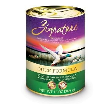 Zignature Dog Can GF Duck Formula 13oz Sale