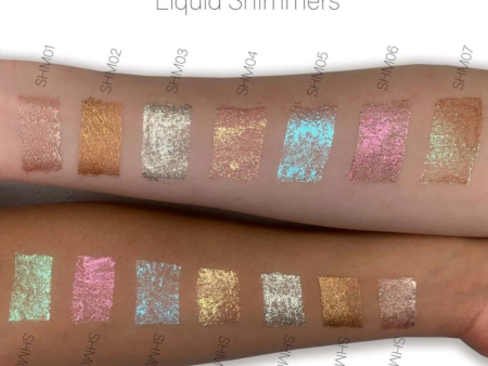 Liquid Shimmer Rose with glitter finish SHM05 For Discount