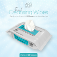 Facial Cleansing Wipes 50ct Discount