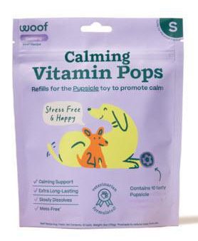 Woof Dog Treat Calming Wellness Refill Pops Fashion