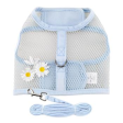 Blue Daisy Cool Mesh Dog Harness  - Blue Daisy Doggie Design For Discount