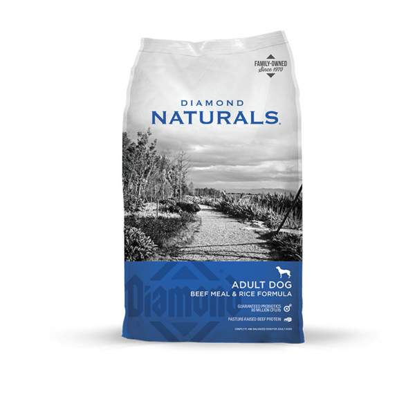 Diamond Naturals Beef Meal & Rice Formula Adult Dry Dog Food For Discount