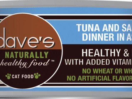 DAVE S CAT NAT HEALTHY TUNA & SALMON Cheap