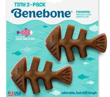 Benebone Tiny Fishbone 2 Pack on Sale