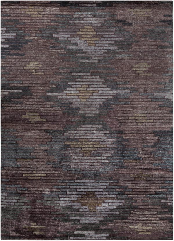 Hand Knotted Platinum Area Rug Online Hot Sale