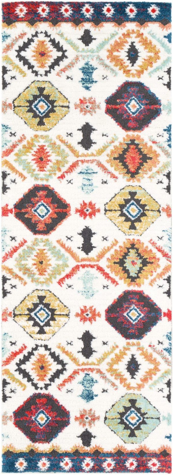 Moroccan Shag Area Rug Hot on Sale