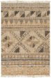 Hand Woven Lenora Area Rug, Reversible Online Hot Sale