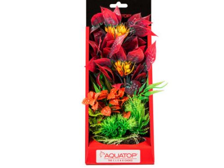 Aquatop Vibrant Wild Plant Mixed Red, 1 Each 10 in by Aquatop Sale