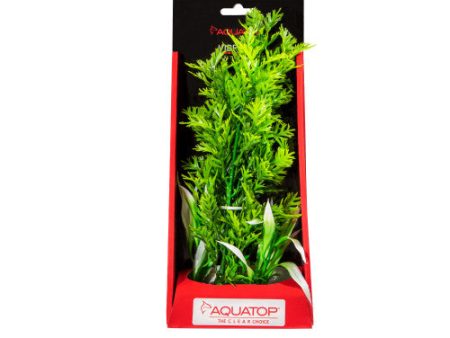 Aquatop Vibrant Wild Plant Green, 1 Each 10 in by Aquatop Discount