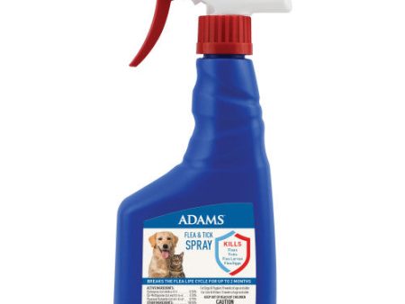 Adams Flea & Tick Spray 1 Each 16 Oz by Adams Supply