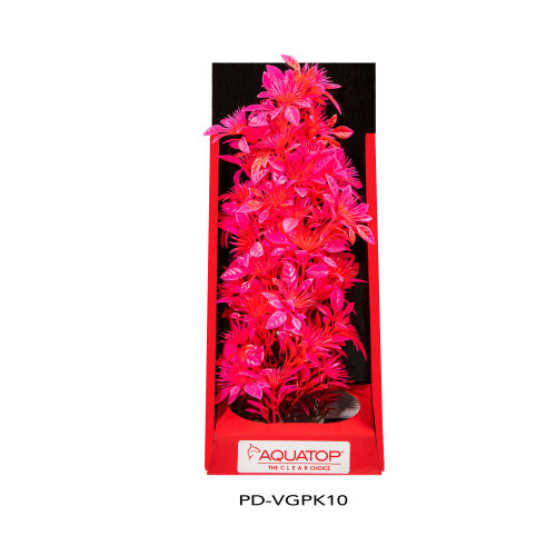 Aquatop Vibrant Garden Plant Pink, 1 Each 10 in by Aquatop Discount