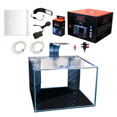 Aquatop Venti Desktop Aquarium Kit 1ea 4 Gallon by Aquatop Fashion