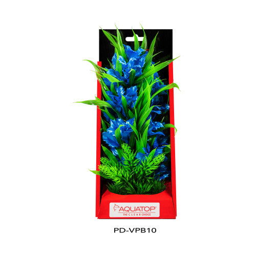 Aquatop Vibrant Passion Plant Blue, 1 Each 10 in by Aquatop For Sale