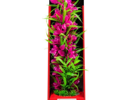 Aquatop Vibrant Passion Plant Pink, 1 Each 16 in by Aquatop Discount