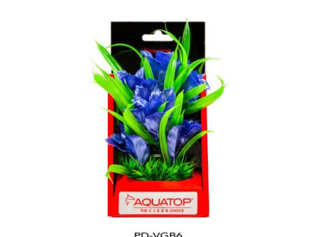 Aquatop Vibrant Garden Plant Blue, 1 Each 6 in by Aquatop Sale