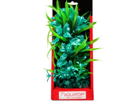 Aquatop Vibrant Passion Plant Turquoise, 1 Each 10 in by Aquatop Online Sale