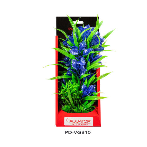 Aquatop Vibrant Garden Plant Blue, 1 Each 10 in by Aquatop Sale