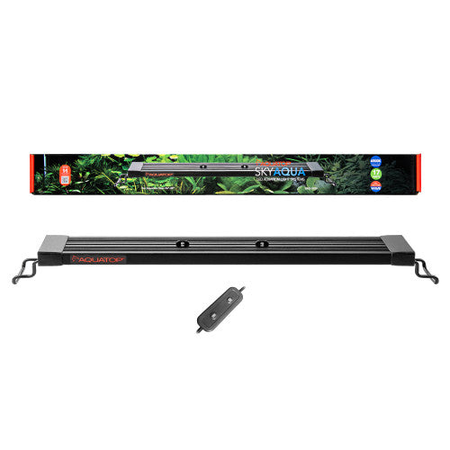 Aquatop SkyAqua LED Aquarium Light Fixture 6500K 1 Each 21 W, 24-30 in by Aquatop on Sale