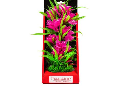 Aquatop Vibrant Passion Plant Pink, 1 Each 10 in by Aquatop For Cheap